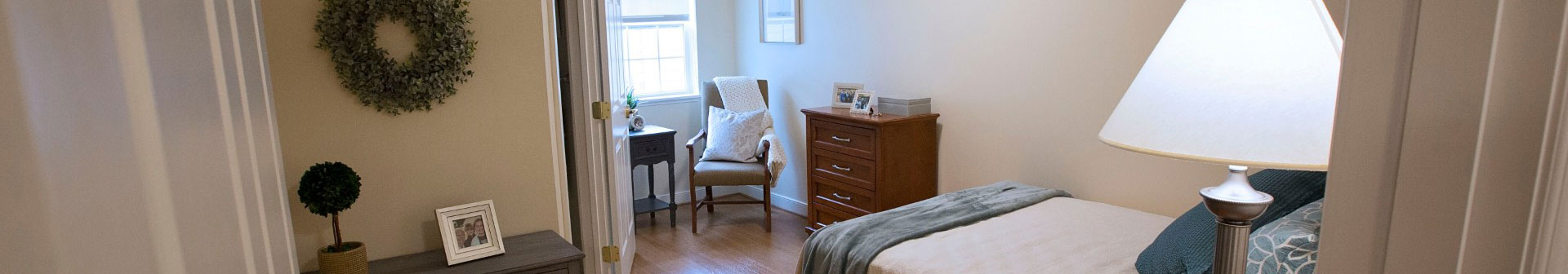 cropped photo of a memory care suite at Artis Senior Living